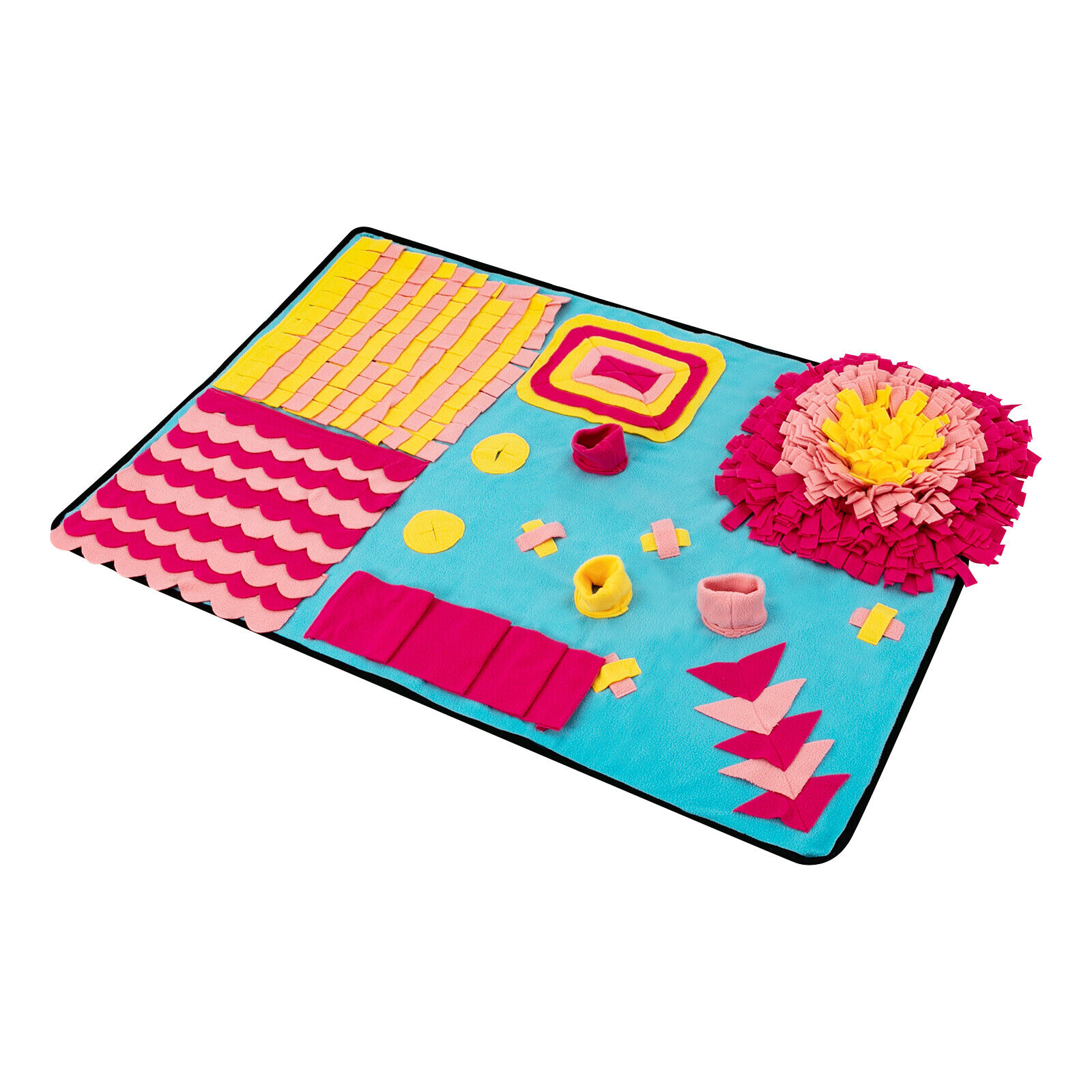 Fleece Snuffle Mat, Pet Snuffle Mat for Dogs, Dog Feeding Mat 27.55*41.33in