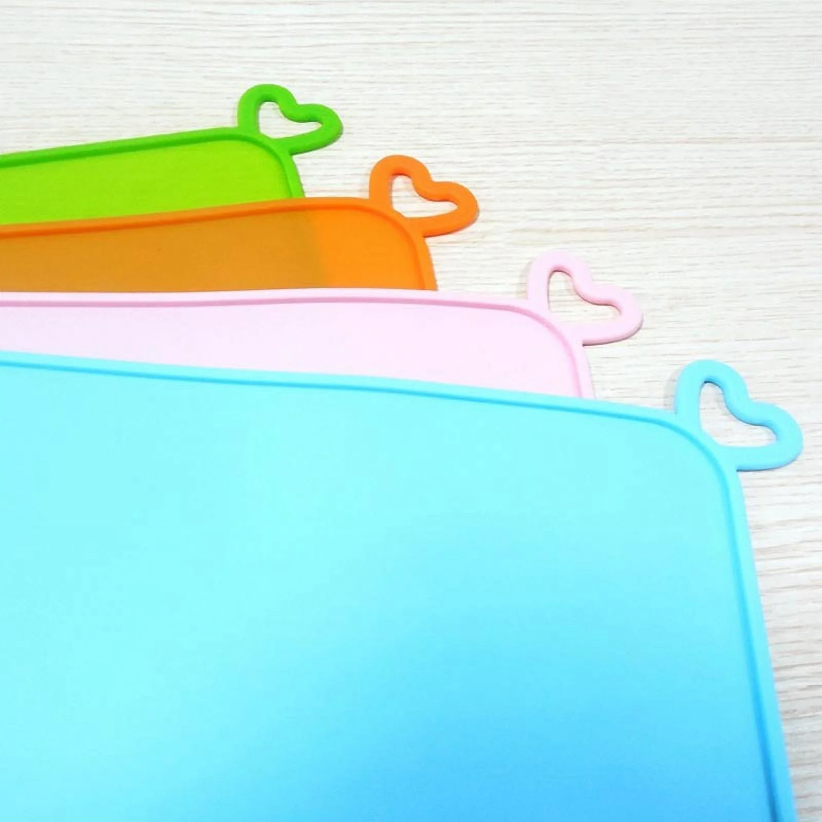 Silicone Pet Feeding Mat Puppy cat Feeder Food Water Drinking For Dog Dish Bowl Feed Placemat Supplies Orange