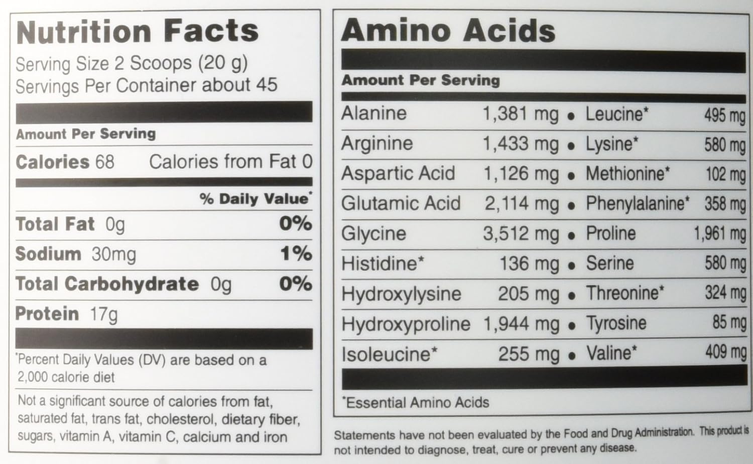 Vital Proteins Beef Gelatin Powder, Pasture-Raised & Grass-Fed Beef Collagen Protein Supplement with Proline & Hydroxyproline, Non-GMO, Gluten & Dairy & Free, Whole30 Approved, Paleo friendly - 32 oz