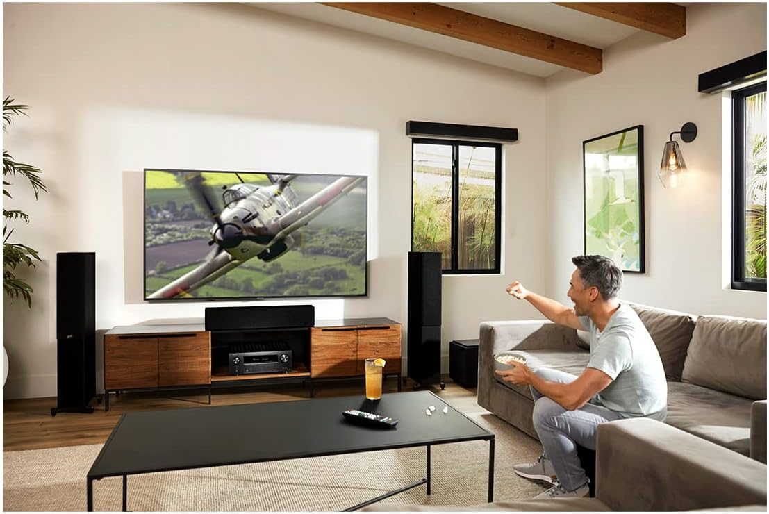 Denon AVR-X2800H 7.2 Ch Receiver - 8K UHD Home Theater AVR (95W X 7), Wireless Streaming via Built-in HEOS, Bluetooth & Wi-Fi, Dolby Atmos, DTS Neural:X & DTS:X Surround Sound