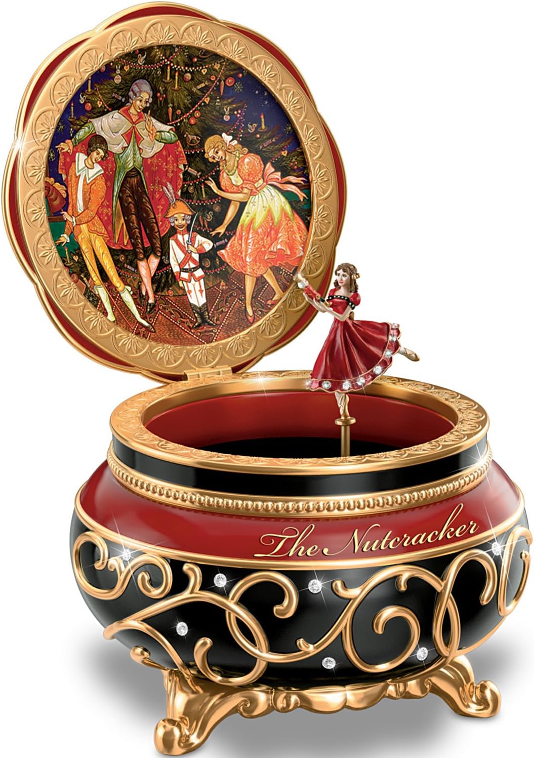Music Box: Clara And The Nutcracker Heirloom Music Box