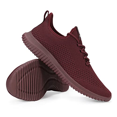 BXYJDJ Womens Walking Shoes Breathe Mesh Fashion Sneakers Ultra Light Jogging Slip On Athletic Running Workout Casual Sports Shoes for Travel Work