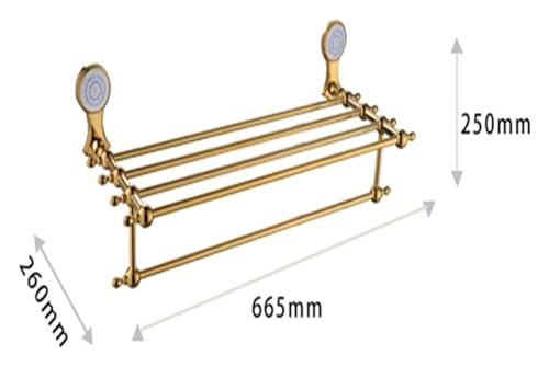 Towel Racks Towel Racks, Bathroom Wall Mounted Towel Holder,New Bath with Single Towel Bar,European Towel Rail,Fashion Modern Bathroom Wall Mount Shelf/a/a (Color : Christmas Reindeer -Style5, Size