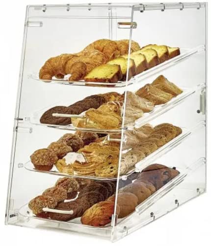 Winco 3-Tier Pastry Display Case, Acrylic Medium