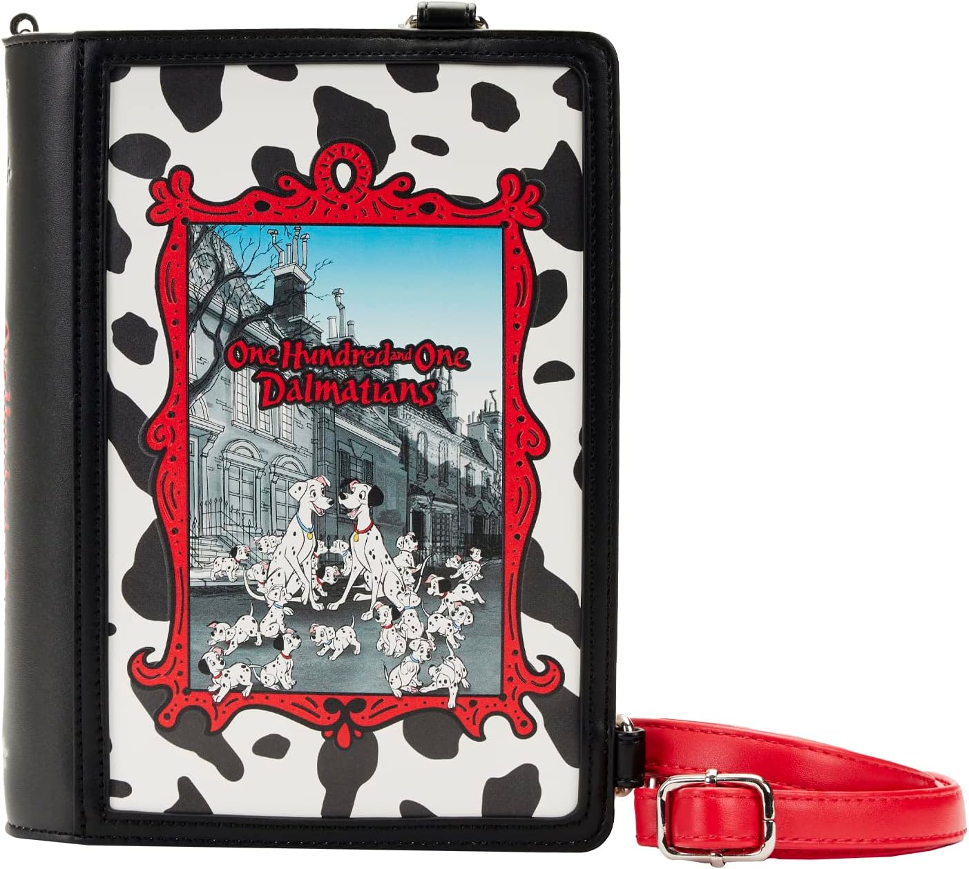 Loungefly DISNEY CLASSIC BOOKS 101 DALMATIANS CONVERTIBLE CROSSBODY BAG