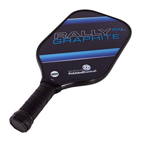Rally PXL Graphite Pickleball Paddle | Polymer Composite Honeycomb Core, Graphite Carbon Face | Lightweight | USAPA Approved