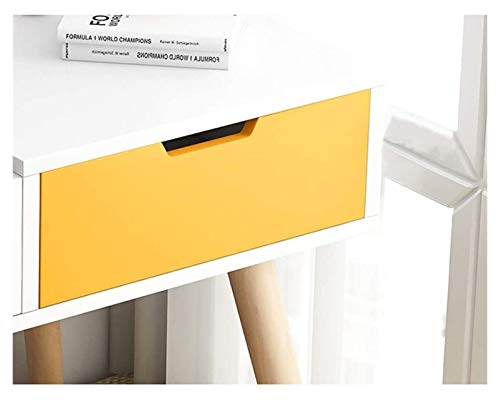 Makeup Vanity Table for Women Girls, 2-in-1 Vanity Table with Flip Top Mirror Makeup Dressing Table Mini Writing Desk with Drawers, Makeup Organizers(White Blue-a), 60x30x42cm