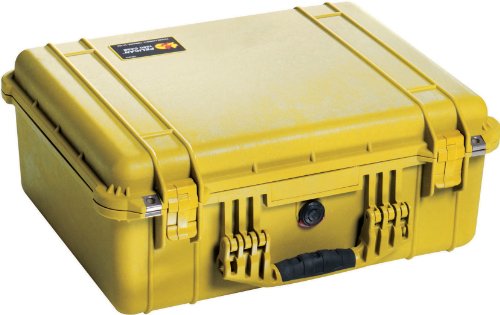 Pelican 1550 Camera Case With Foam (Orange)