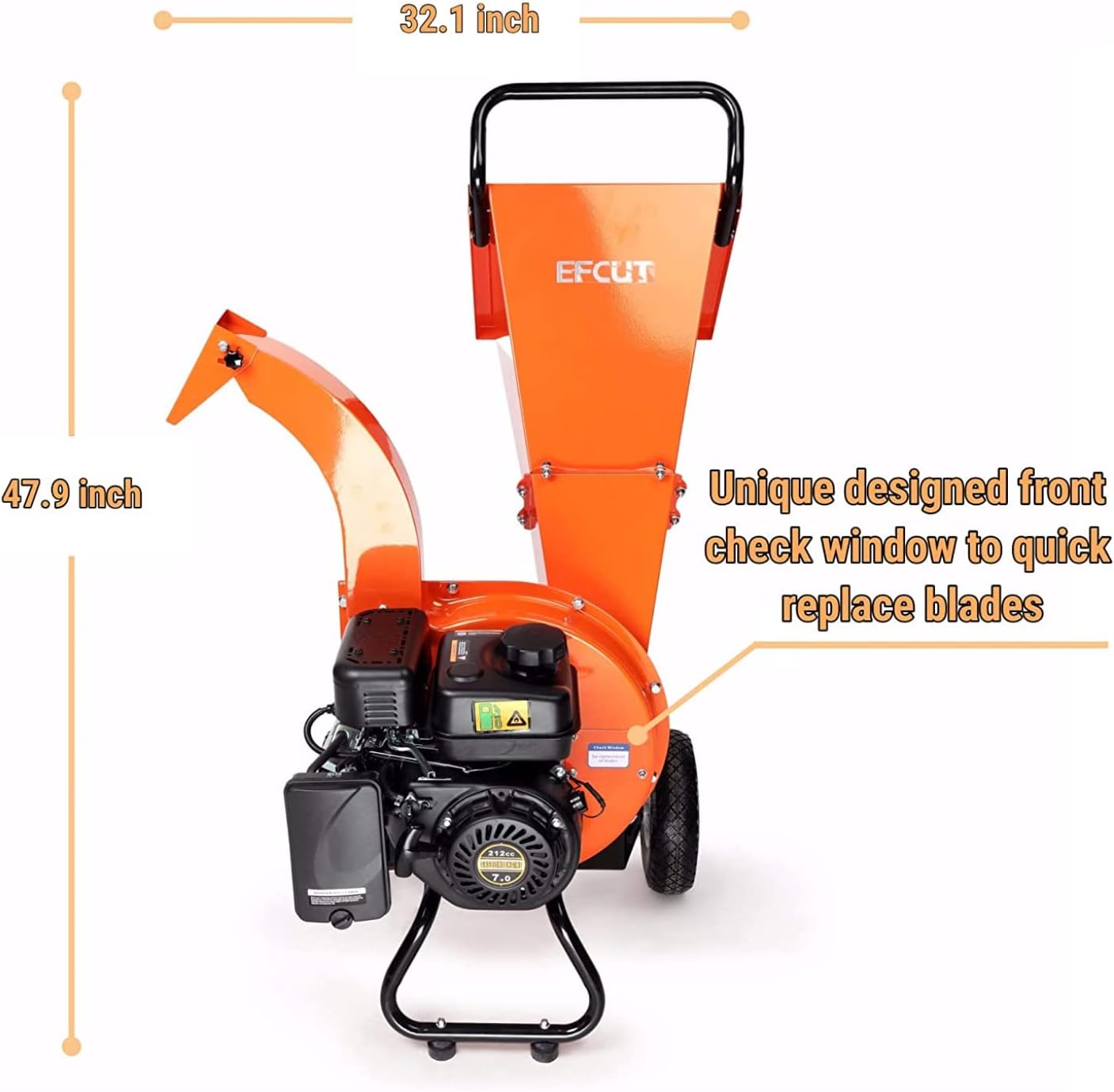 C30 Wood Chipper Shredder Mulcher High Speed Steel Blades Replacement