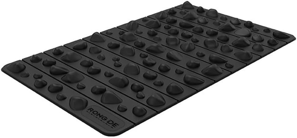 Foot Massager Acupressure Mat, Foldable & Waterproof Feet Massage Stimulator Mat for Muscle Relaxation, Long-Time-Standing, Working, Leisure, Gifts for Dad Mom Wife Husband