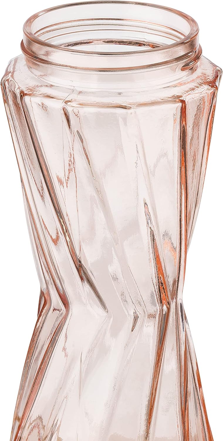 More Birds Bohemian Hummingbird Feeder, Glass Hummingbird Feeders for Outdoors, 4 Feeding Stations, 20 Ounces, Gold