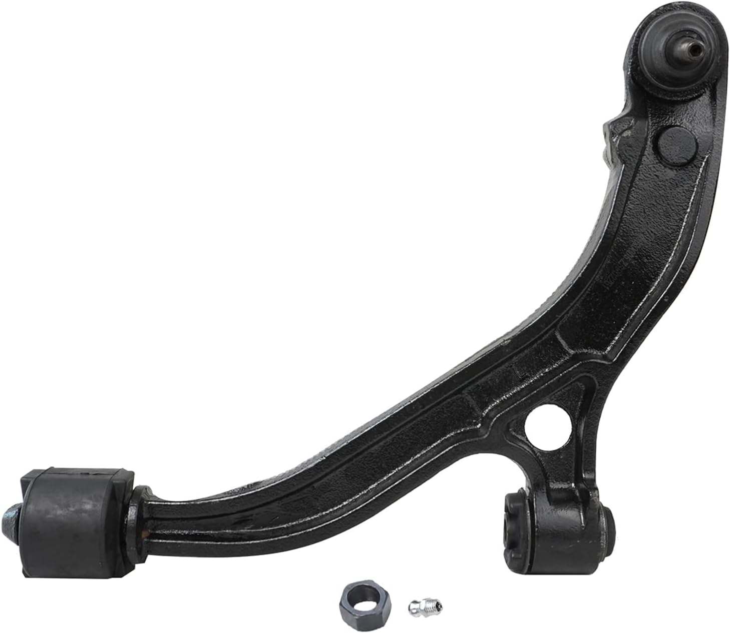 Detroit Axle - Front 6pc Control Arms Kit 2001-2004 Dodge Grand Caravan Chrysler Town & Country, 2001-2003 Voyager, 2 Lower Control Arms w/Ball Joints 2 Sway Bar End Links 2 Outer Tie Rod Replacement
