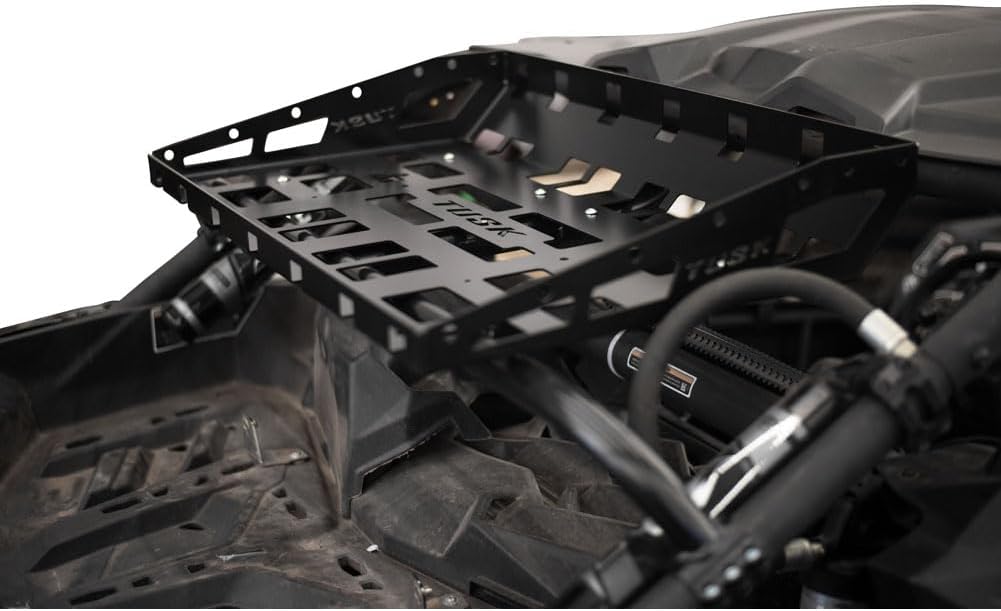 Tusk Cargo Rack Black Powder Coated for CAN-AM Maverick X3 X RC Turbo R 72 Inch 2018-2019