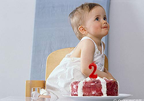 Red Birthday Candles 6 Candle 6th Six Years Cake Bady Roman Numberal Cool Number Candle No 60 61 62 63 64 65 66 67 68 69