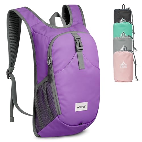 G4Free 10L Hiking Backpack, Lightweight Small Hiking Daypack Small Outdoor Travel Foldable Shoulder Bag