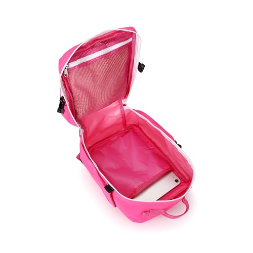 9L Mini Tactical Backpack Small Gym Bag Military Men Women Survival EDC Molle Rucksack(Fuchsia)