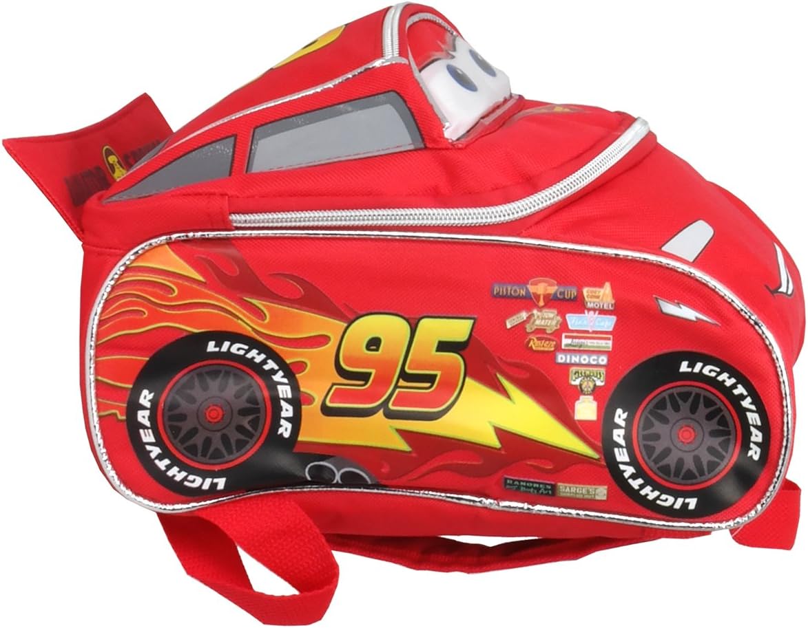 Pixar Cars Lightning McQueen Shape 10 inches Mini Backpack