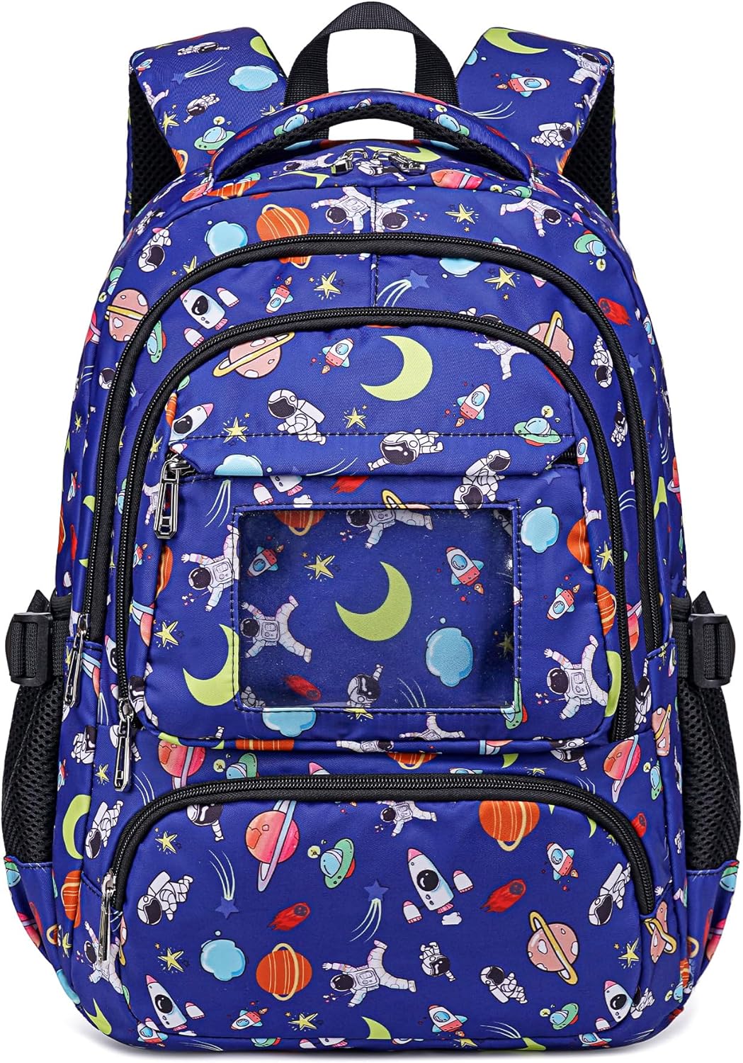 Blue Kids Backpack Boys Elementary School Bag Kindergarten Backpack Preschool Bookbag for 4 5 6 7 8 9 10 11 12 Years Old