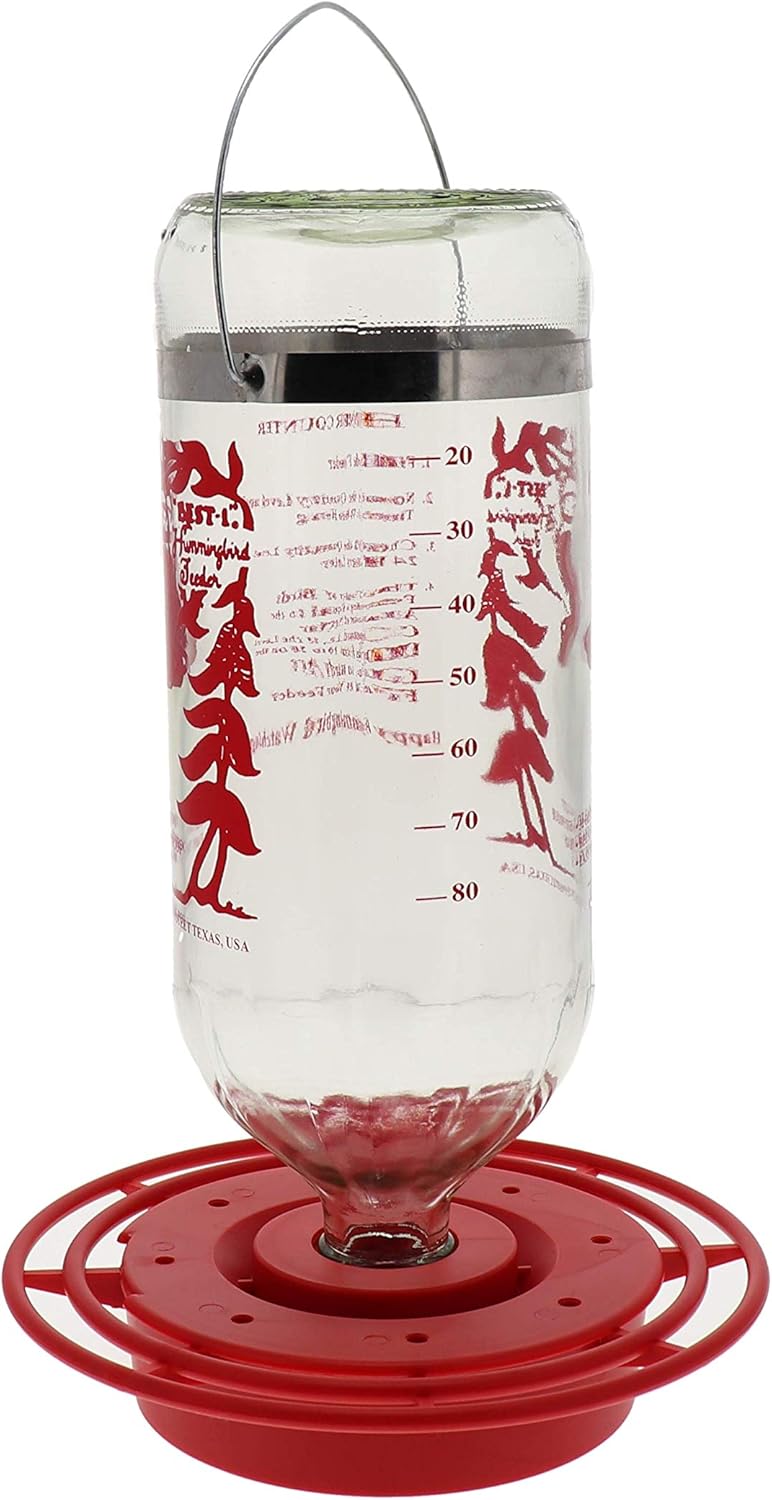 Birds Choice Best-1 32oz. Hummingbird Feeder, Clear (BEST32OZ)