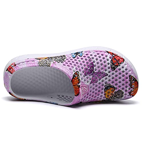 Women's Garden Clogs Shoes Casual Slipper Beach Sandals Anti-slip Pool Water Shoes Home Slippers Summer Footwear