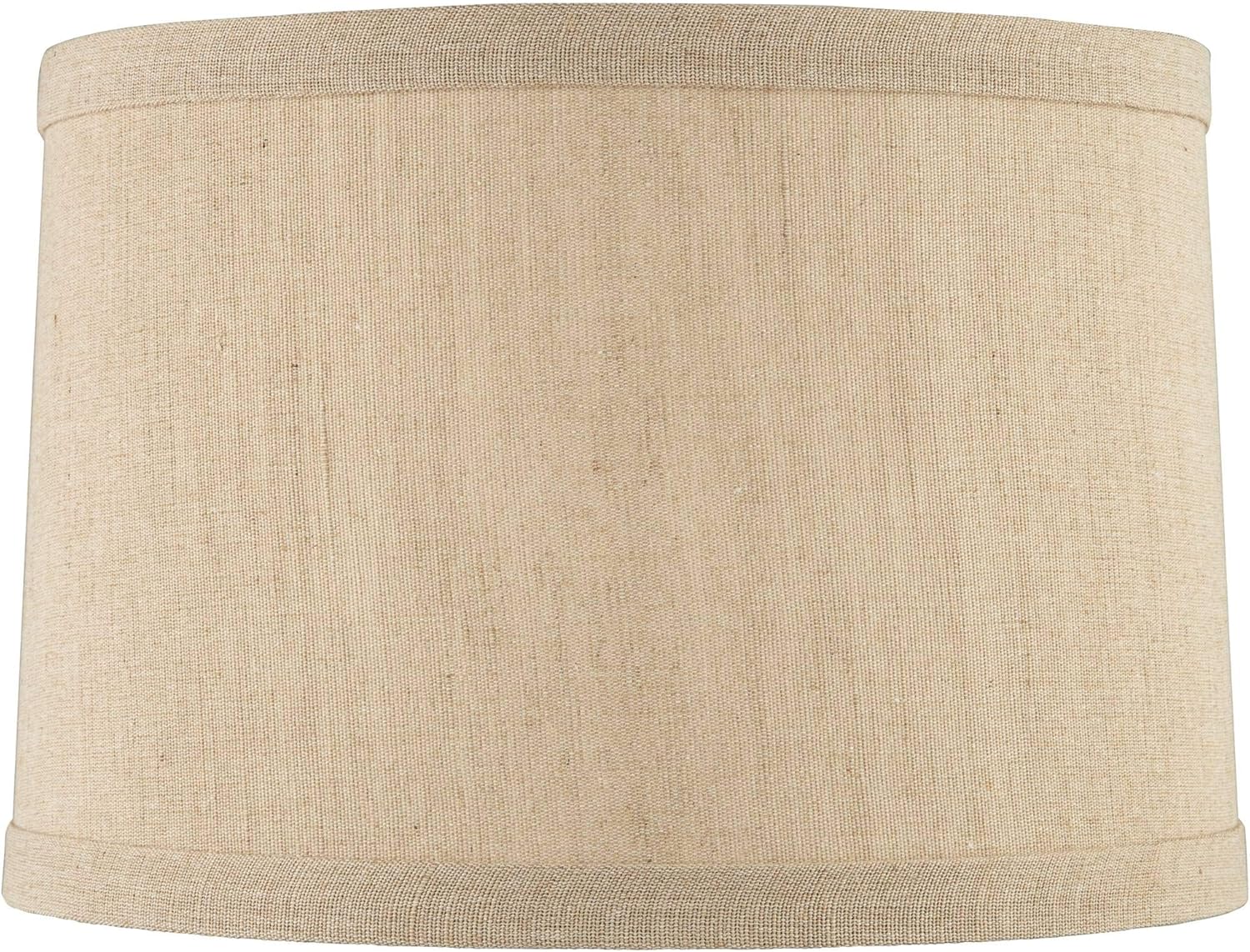 Taupe Linen Small Hardback Drum Lamp Shade 15