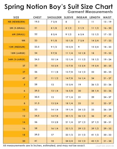 Spring Notion Boys' Classic Fit Dress Suit Set