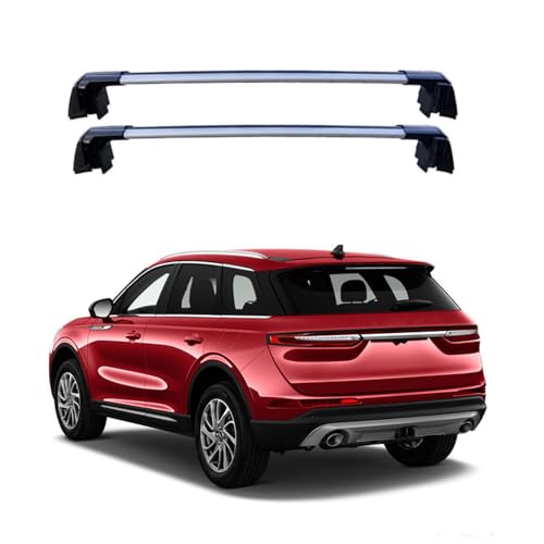 ROKIOTOEX Coyote Roof Rack Crossbars Fit for 2020-2025 Corsair Flush Side Rails with Panoramic Sunroof Lockable Cross Bars for Rooftop Cargo Box Bike Carrier Black LC20