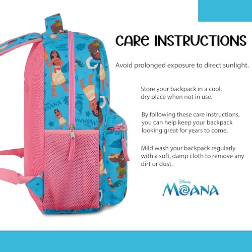 Disney Cars Lightning McQueen Allover Backpack - Lightning McQueen, Mater, Doc Hudson Backpack - Officially Licenced School Bookbag (Red)