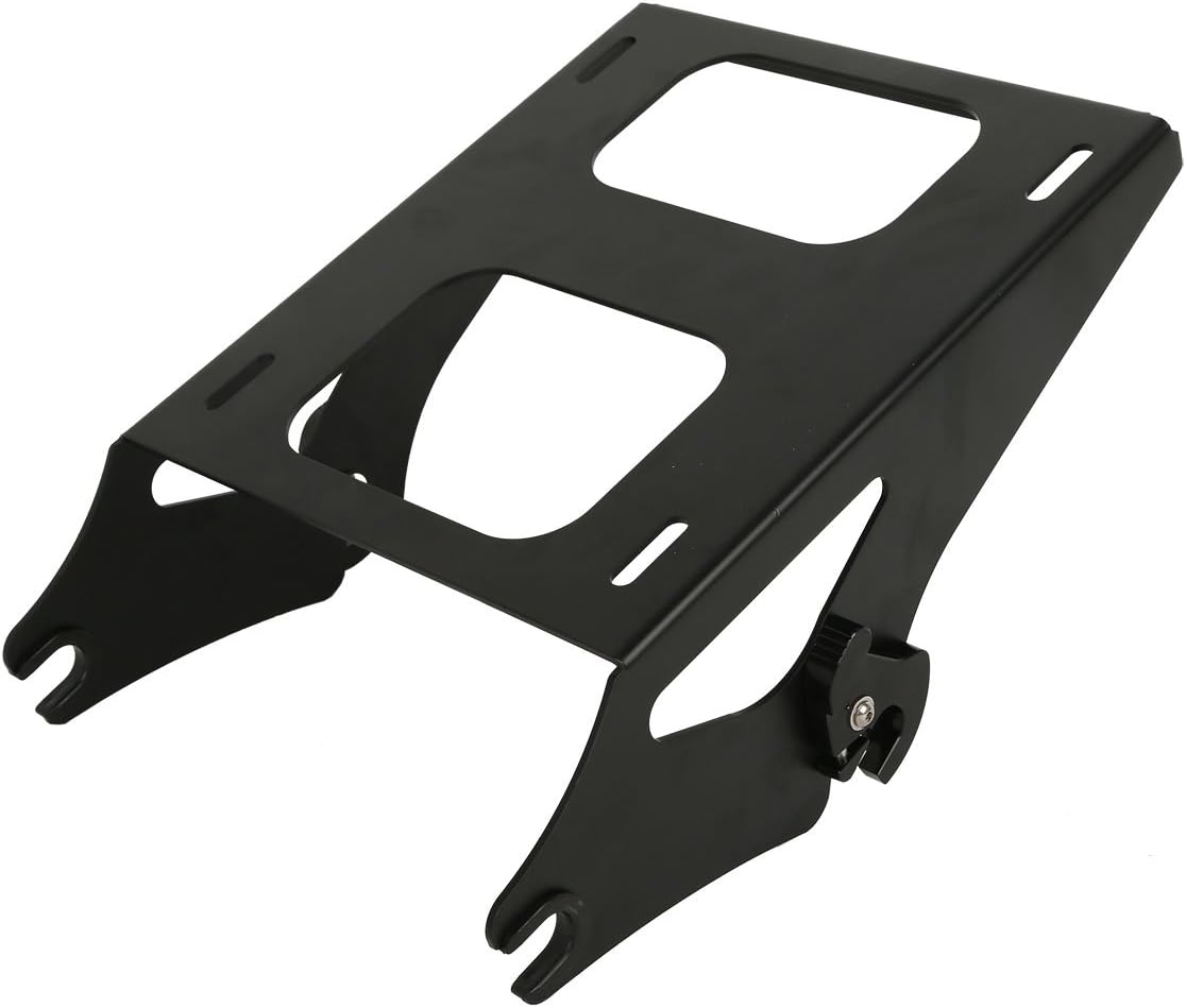 XMT-Moto Detachable 2 Up Tour Pack Pack Mounting Luggage Rack for Harley 2014-later Road King, Road Glide and Street Glide Models