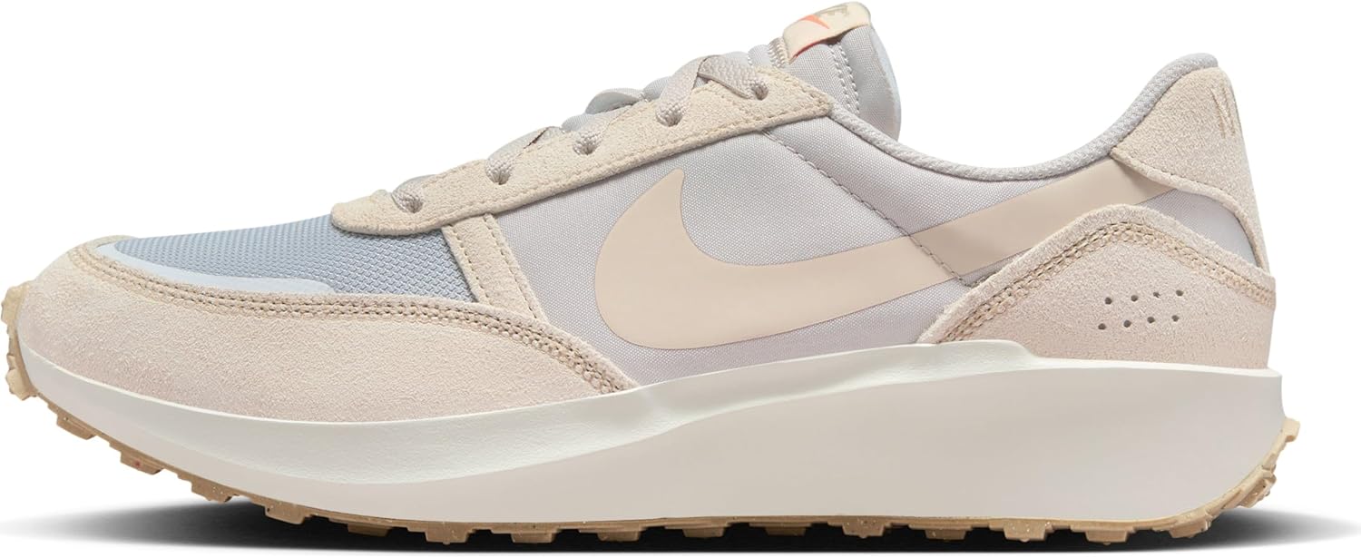 Nike Waffle Debut Men's Shoes (FJ4195-002, Light Iron Ore/Flat Silver/Phantom/Sanddrift) Size 8.5
