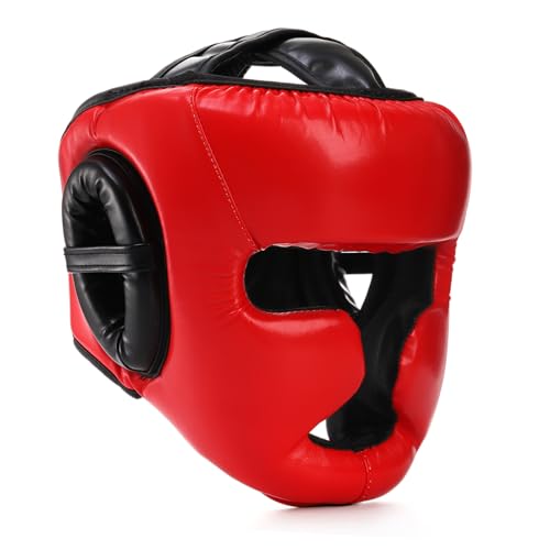 ZOOFOX Boxing Headgear for Muay Thai, Sparring, MMA Training, Kickboxing, Karate, Taekwondo