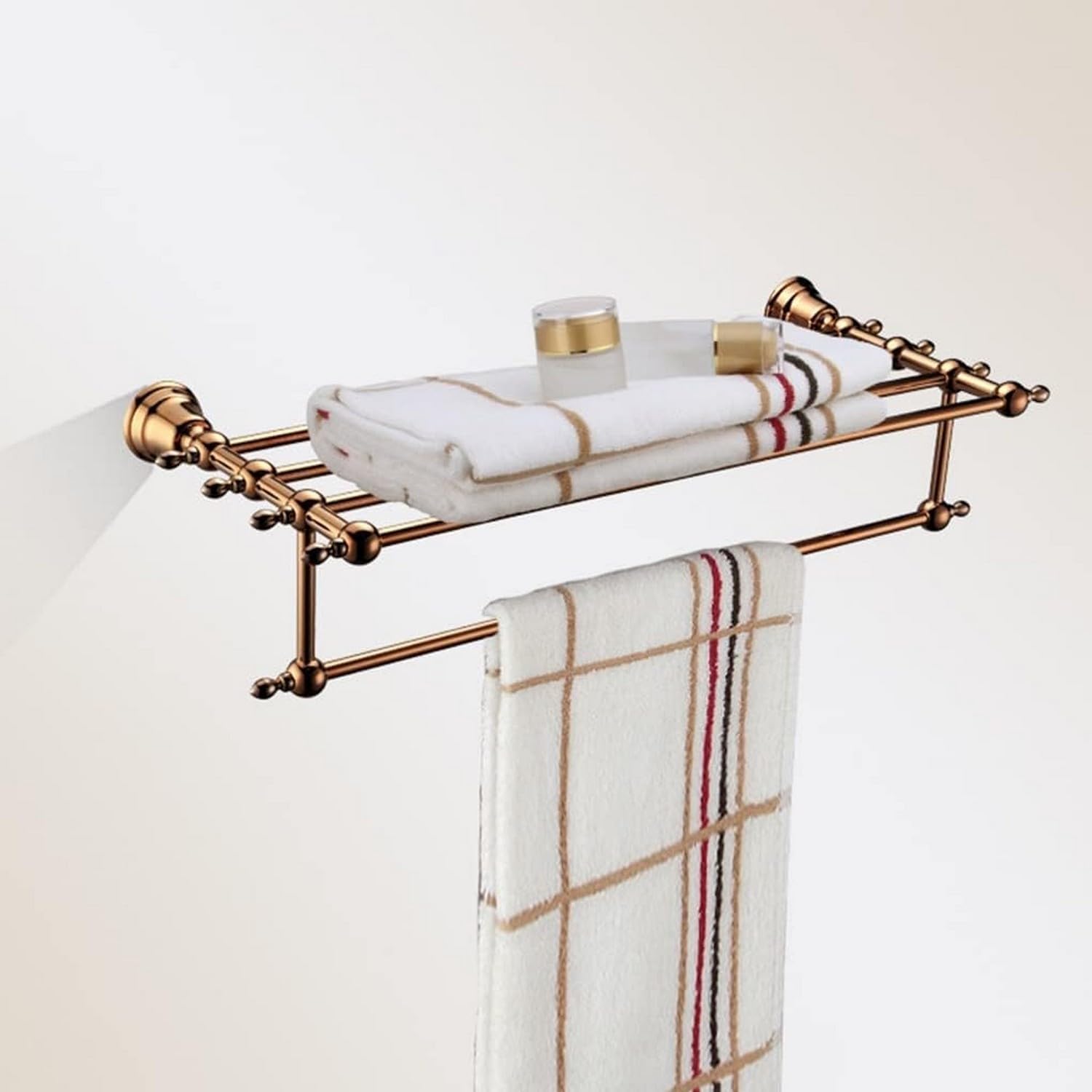 Towel Racks Towel Rail Bath Towel Holder Towel Racks, Bathroom Towel Rack Wall Mounted Towel Holder,New Bath Towel Rack, Fashionable and Modern Rack,Bathroom Towel Shelf