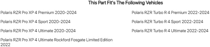 Tusk UTV Force Aluminum Roof
