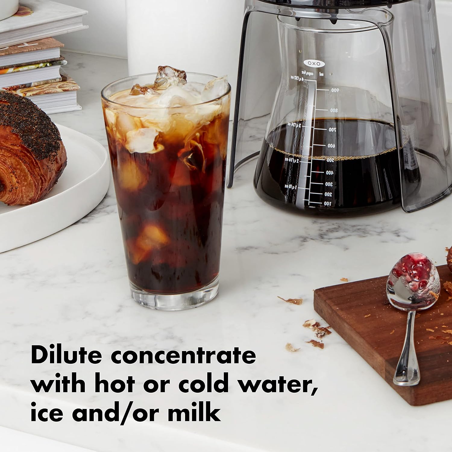 OXO Good Grips 32 Ounce Cold Brew Coffee Maker,Black