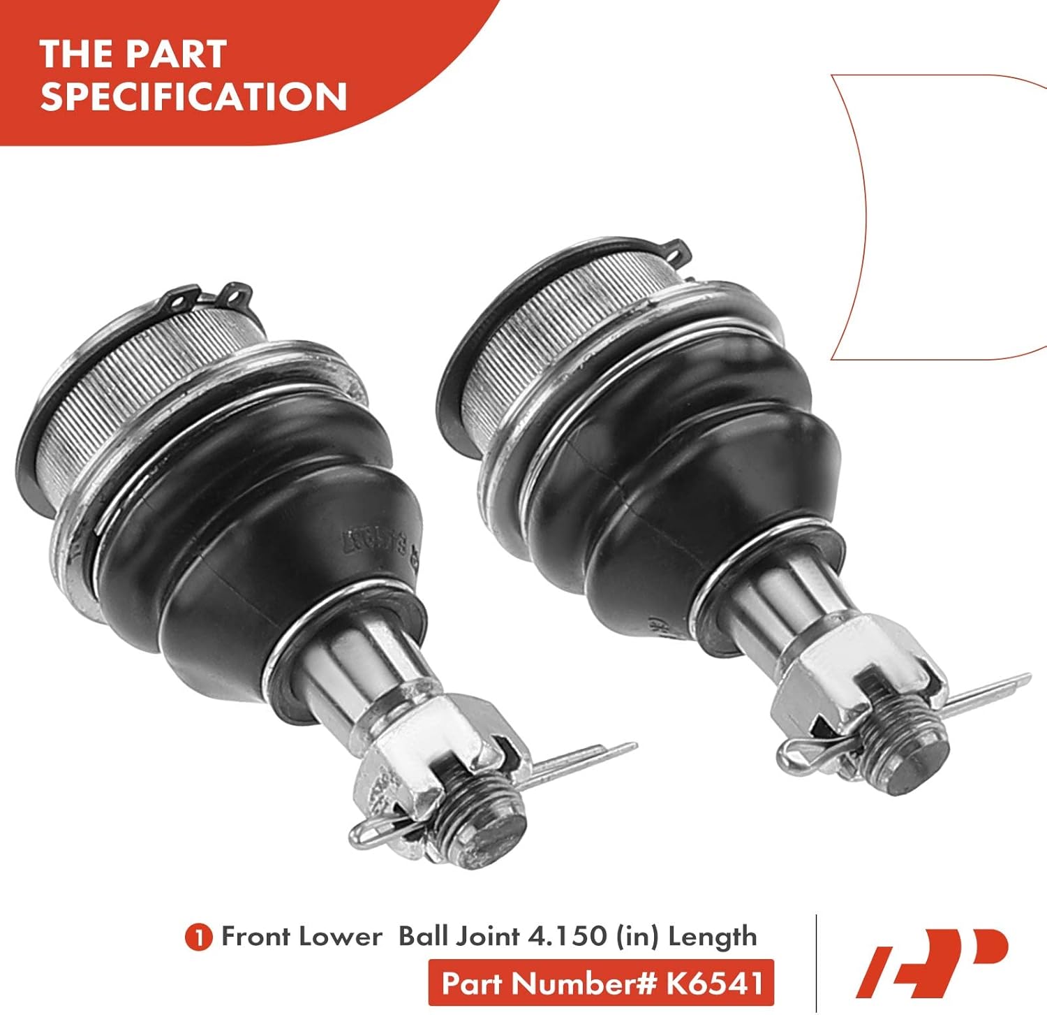 A-Premium 8Pcs Front Suspension Kit, Upper Control Arm Lower Ball Joint Inner Outer Tie Rod End, Compatible with Chevrolet Silverado Tahoe Suburban Avalanche GMC Sierra Yukon Cadillac Escalade