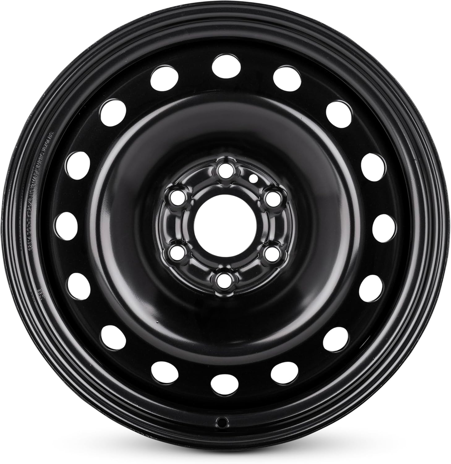 For 07-21 Chevrolet Tahoe 20 Inch Painted Black Steel Rim - OE Direct Replacement - Road Ready Truck Wheel