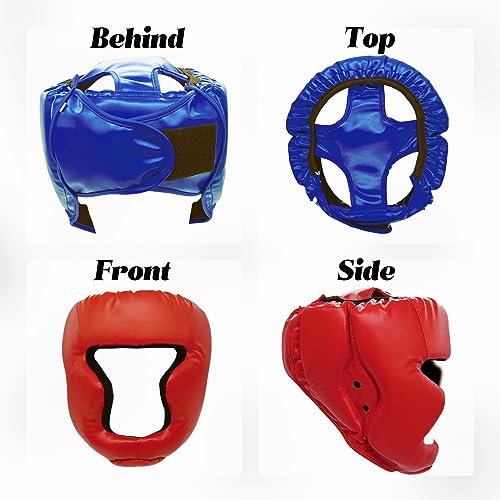2 Pack Boxing Headgear Boxing Gear Equipment Taekwondo Sparring Gear MMA Gear Muay Thai Boxing Safety Helmet Boxing Protective Gear for Men Women Beginner