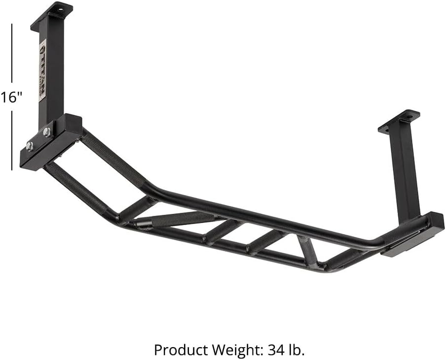 CEILING MOUNTED MULTI-GRIP PULL-UP BAR