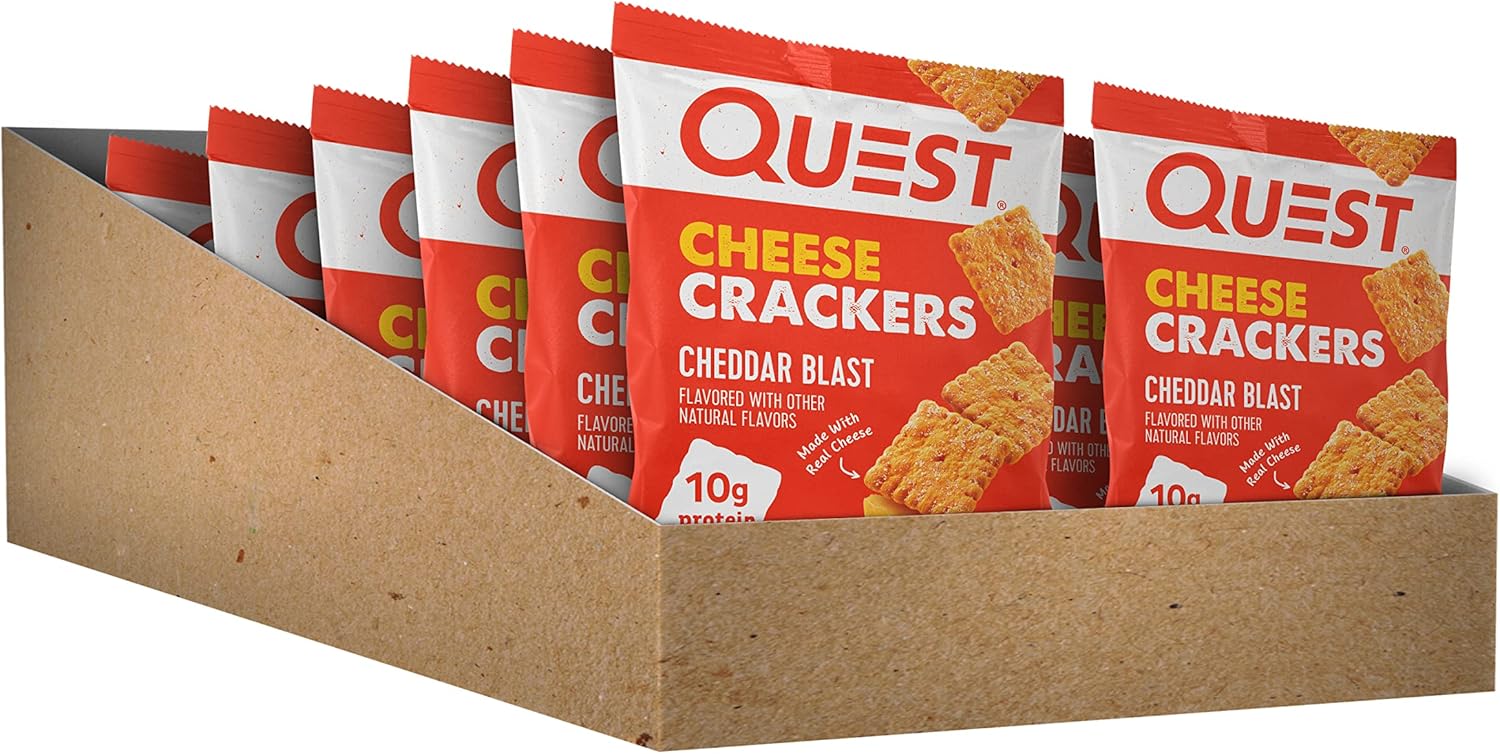 Quest Nutrition Protein Chips, Cheese Crackers & Peanut Butter Cups Variety Bundle (36 Count)