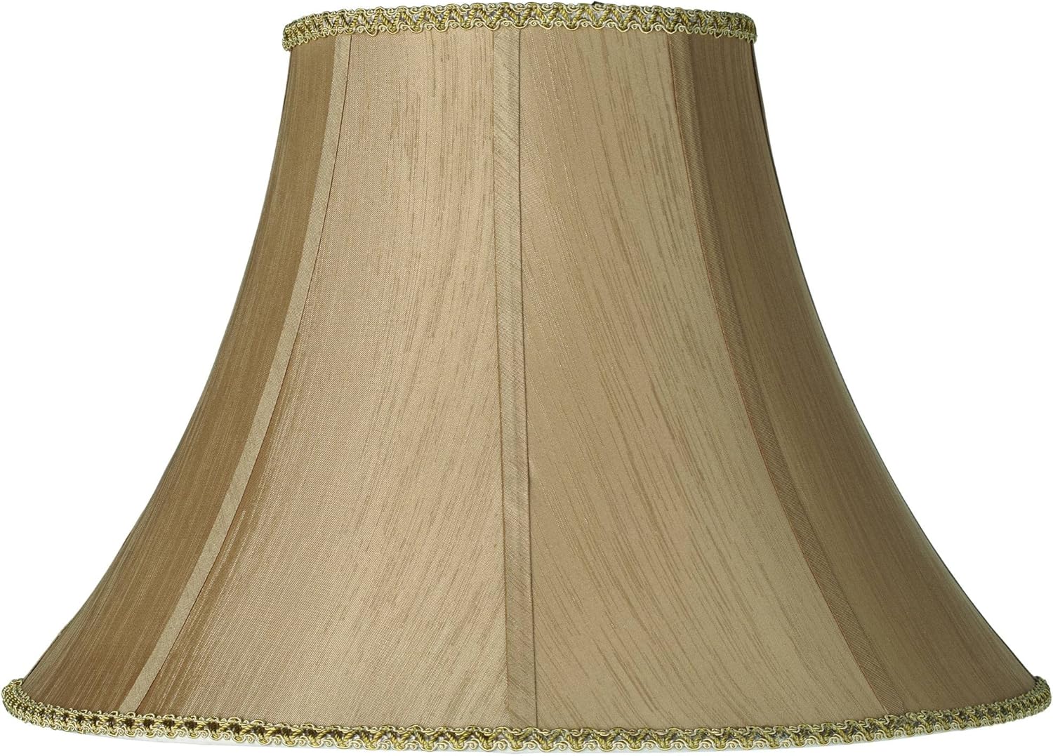 Earthen Gold Large Round Bell Lamp Shade 8