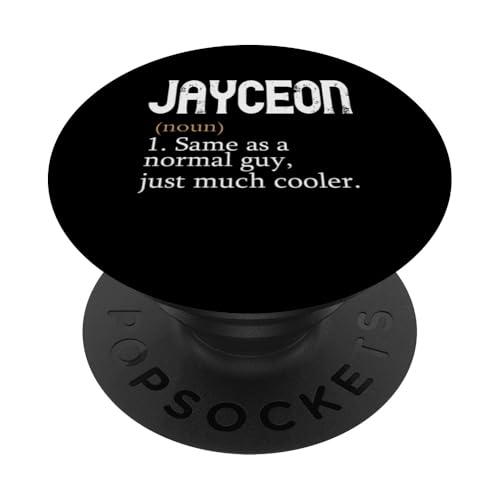 JAYCEON Same As A Normal Guy Just Much Cooler Personalized PopSockets Standard PopGrip