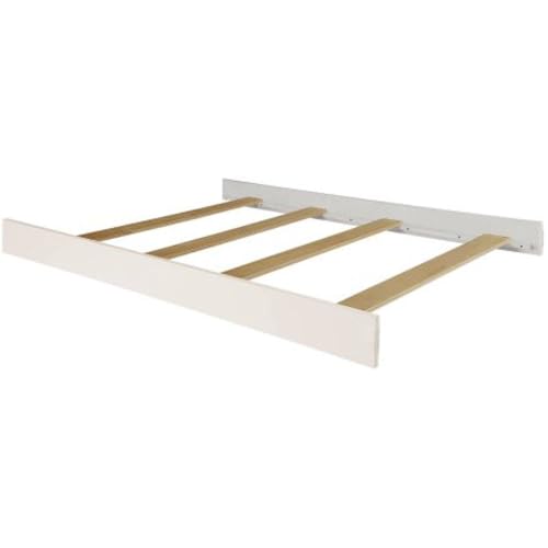 Full Size Conversion Kit Bed Rails for Baby Relax Crib by Dorel Living | Multiple Finishes Available (White, Option 2)