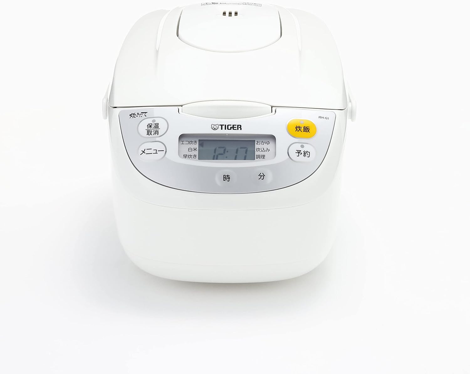 Tiger (cook 5.5 Go) microcomputer rice cooker White TIGER JBH-G101-W