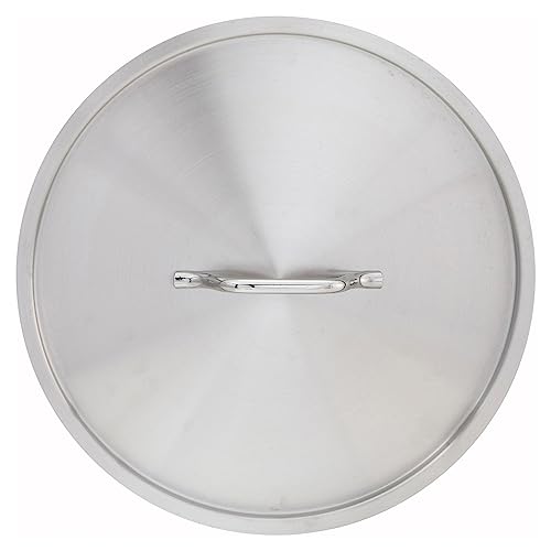 Winware SST-40 Stainless Steel 40 Quart Stock Pot with Cover
