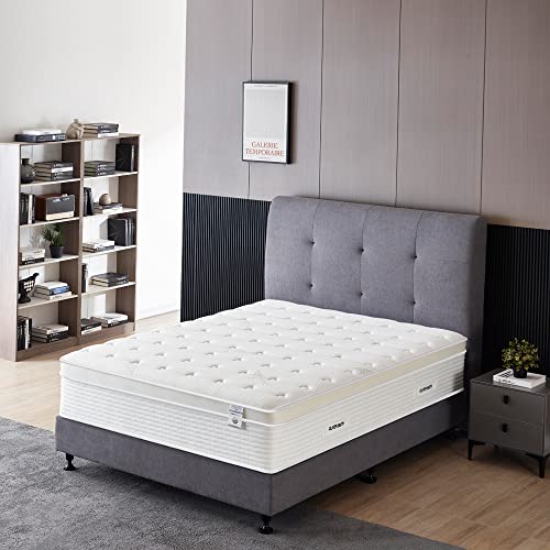 Oliver & Smith Twin Mattress? 14 Inch Hybrid Twin Size Mattress with Pocketed Coil Spring with High Density & Comfort Cold Foam - Eco-Friendly, Breathable Mattress Twin Size- Firm Mattress??