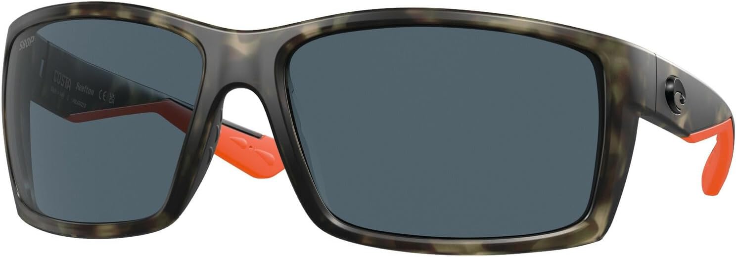 Costa Del Mar Sunglasses 06 S 9007 900747 Reefton Wetlands Gray 580p