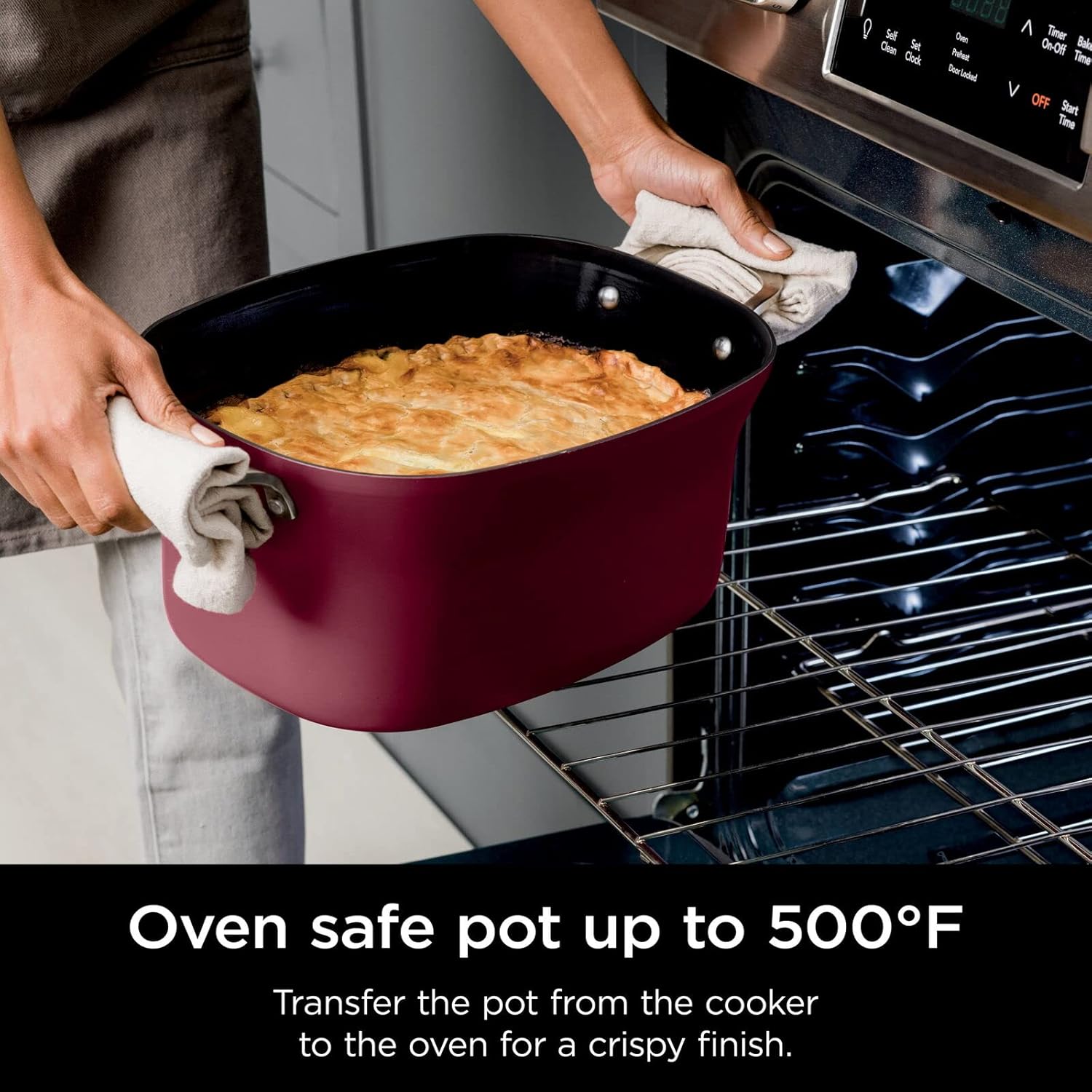 ninja foodi possible cooker 8.5qt multi-cooker, mc1000 Cherry Tarte (Renewed)