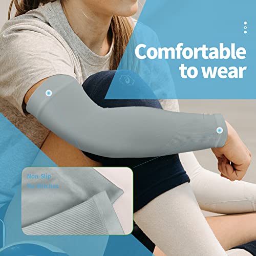 YESLIFE UV Sun Protection Arm Sleeves for Men & Women,UPF 50 Cooling Sports Sleeve
