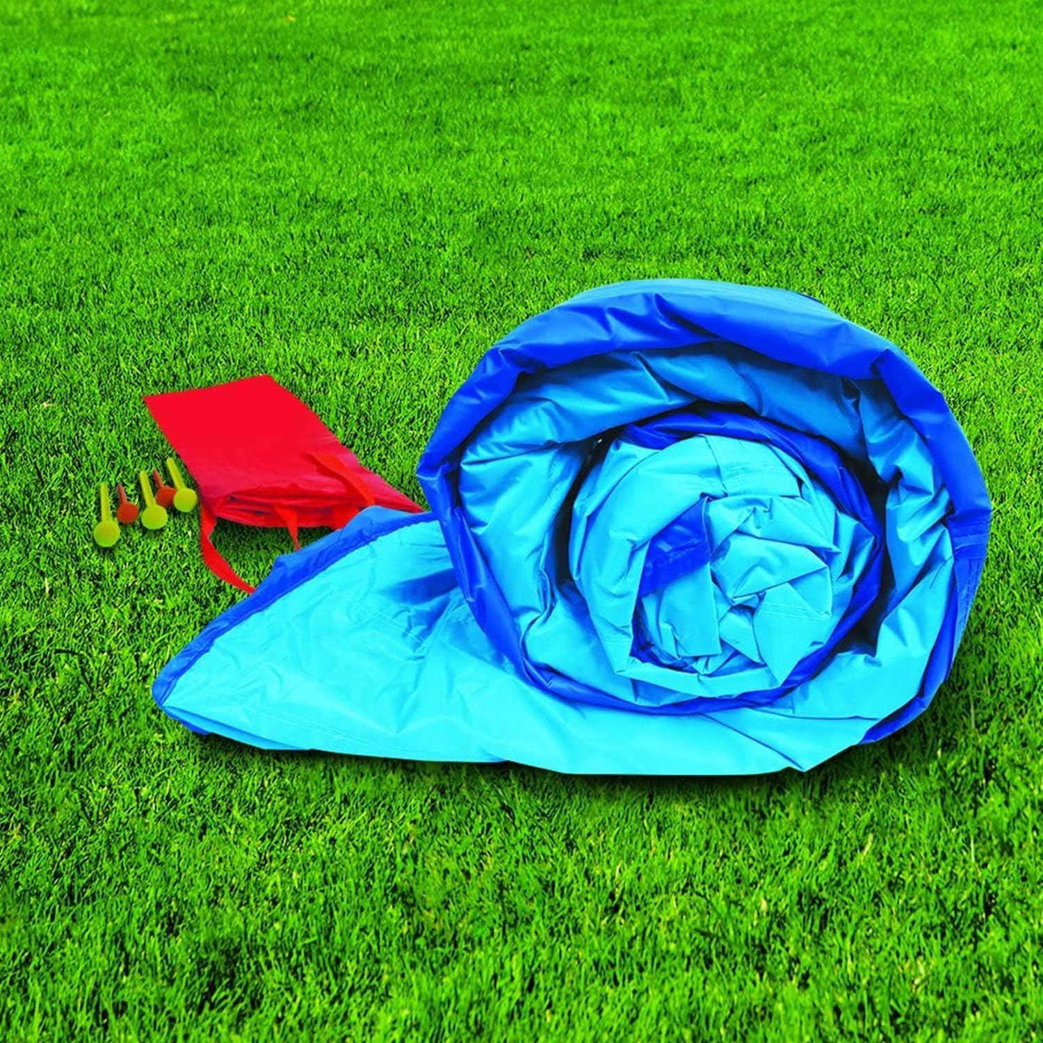 Banzai Happy Hippo Kids Giant Outside Inflatable Bouncer Backyard Blow Up Jumping Bouncing House for Children with Mesh Walls, Blower Pump Included