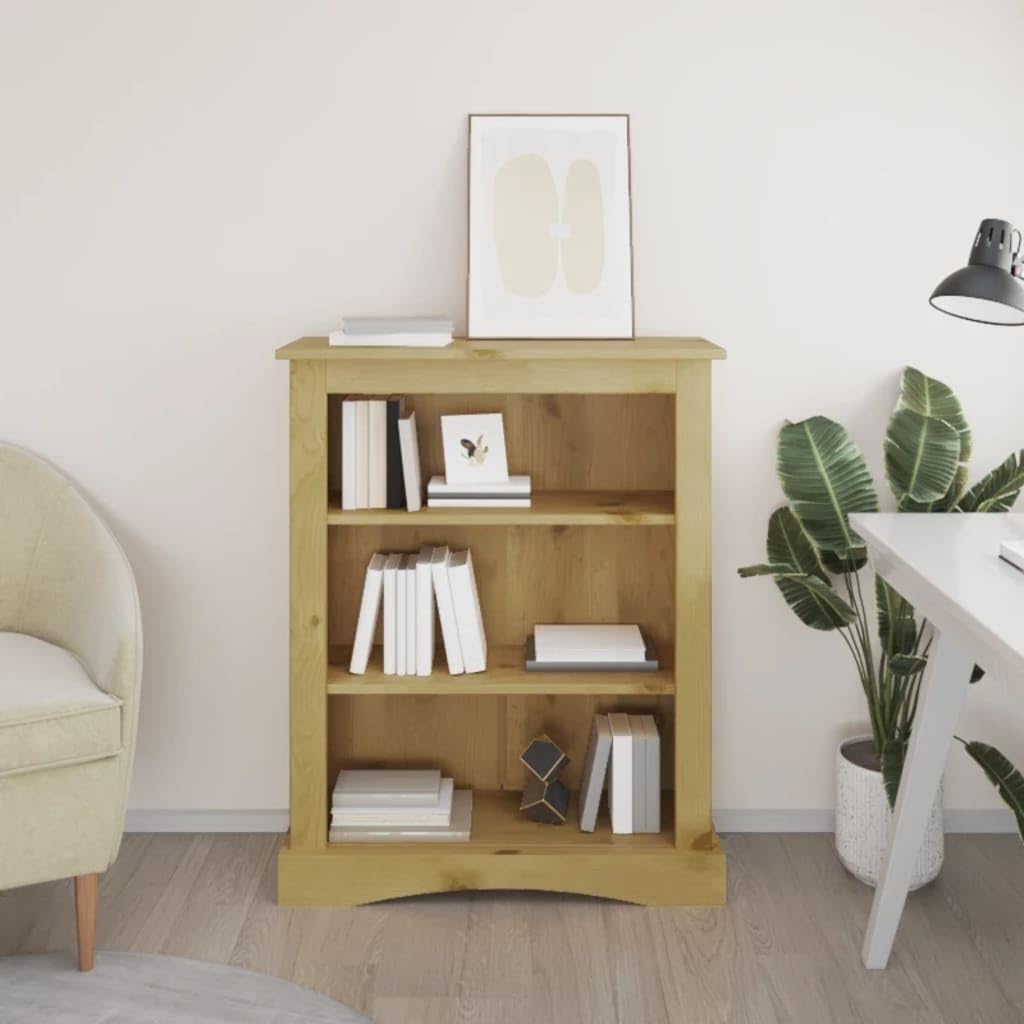 3-Tier Bookcase Mexican Pine Corona Range 31.9